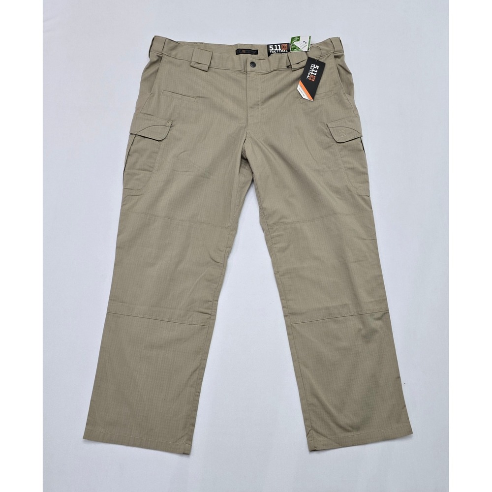 5.11 Tactical Stryke Cargo Pants Mens 42x30 Khaki Flex-Tac Ripstop 74369